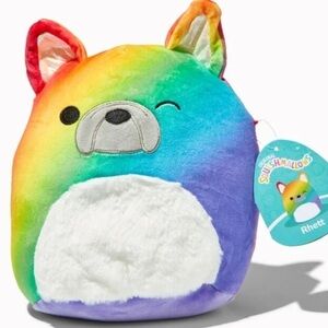 Squishmallows Rhett rainbow New wit tag